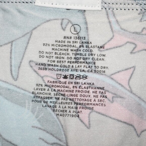 MeUndies men's boxer briefs sharks large NEW - Picture 3 of 4